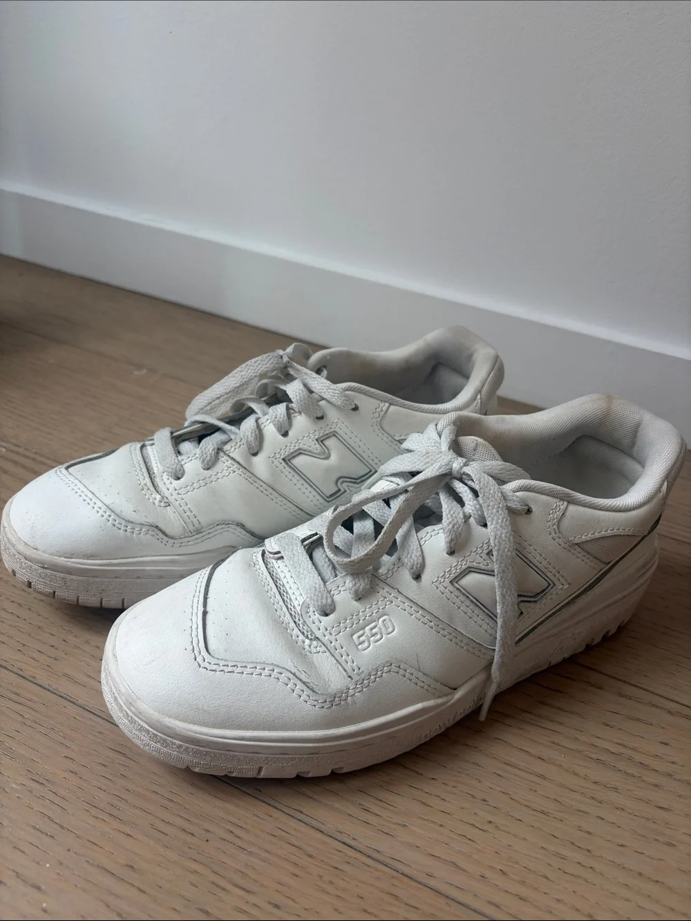 New Balance 550 Triple White